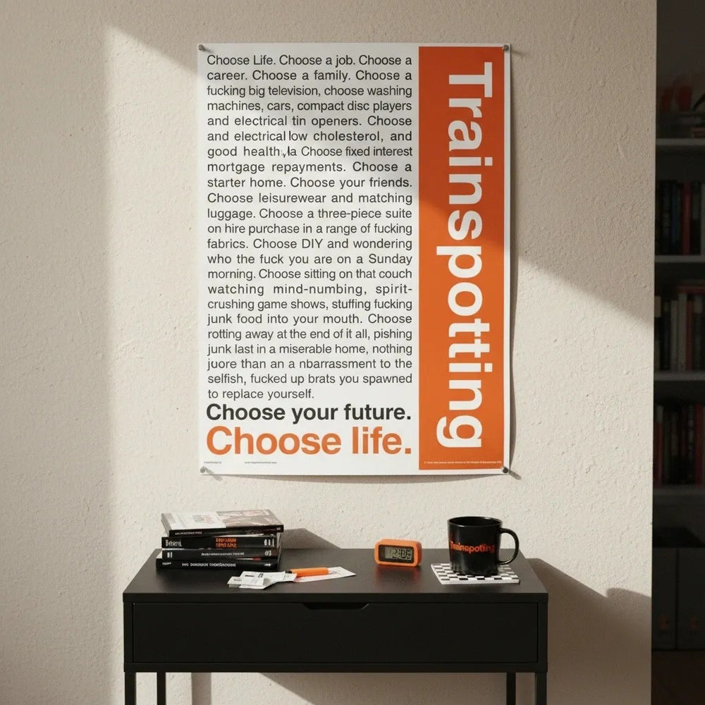 GB Posters Trainspotting Quotes 61 x 91.5cm Maxi Poster