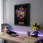 GB Posters Yu-Gi-Oh! Key Characters Red 30 x 40cm Framed Collector Print