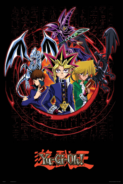 GB Posters Yu-Gi-Oh! Key Characters Red 61 x 91.5cm Maxi Poster