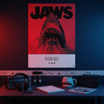 GB Posters Jaws Red 30 x 40cm Collector Print