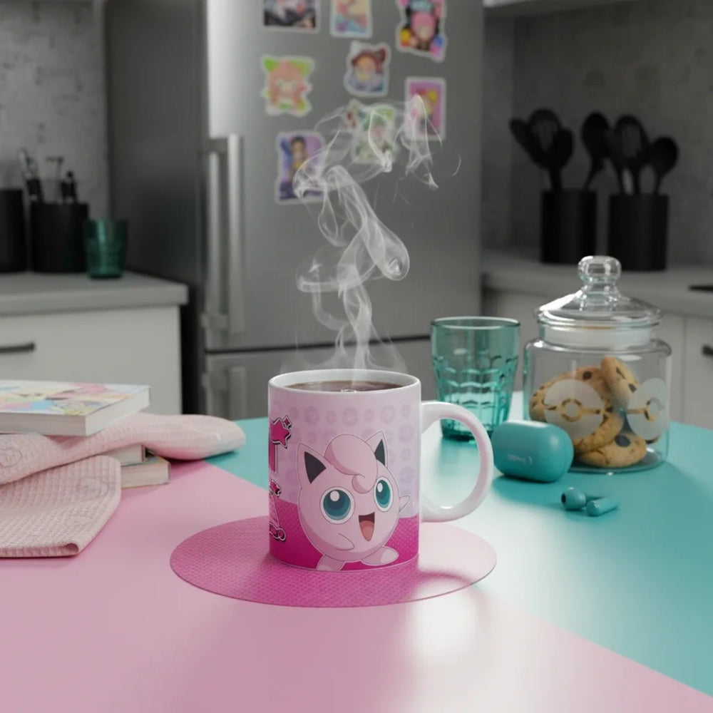 ABYstyle Pokémon Jigglypuff Comic Strip 320ml Ceramic Mug