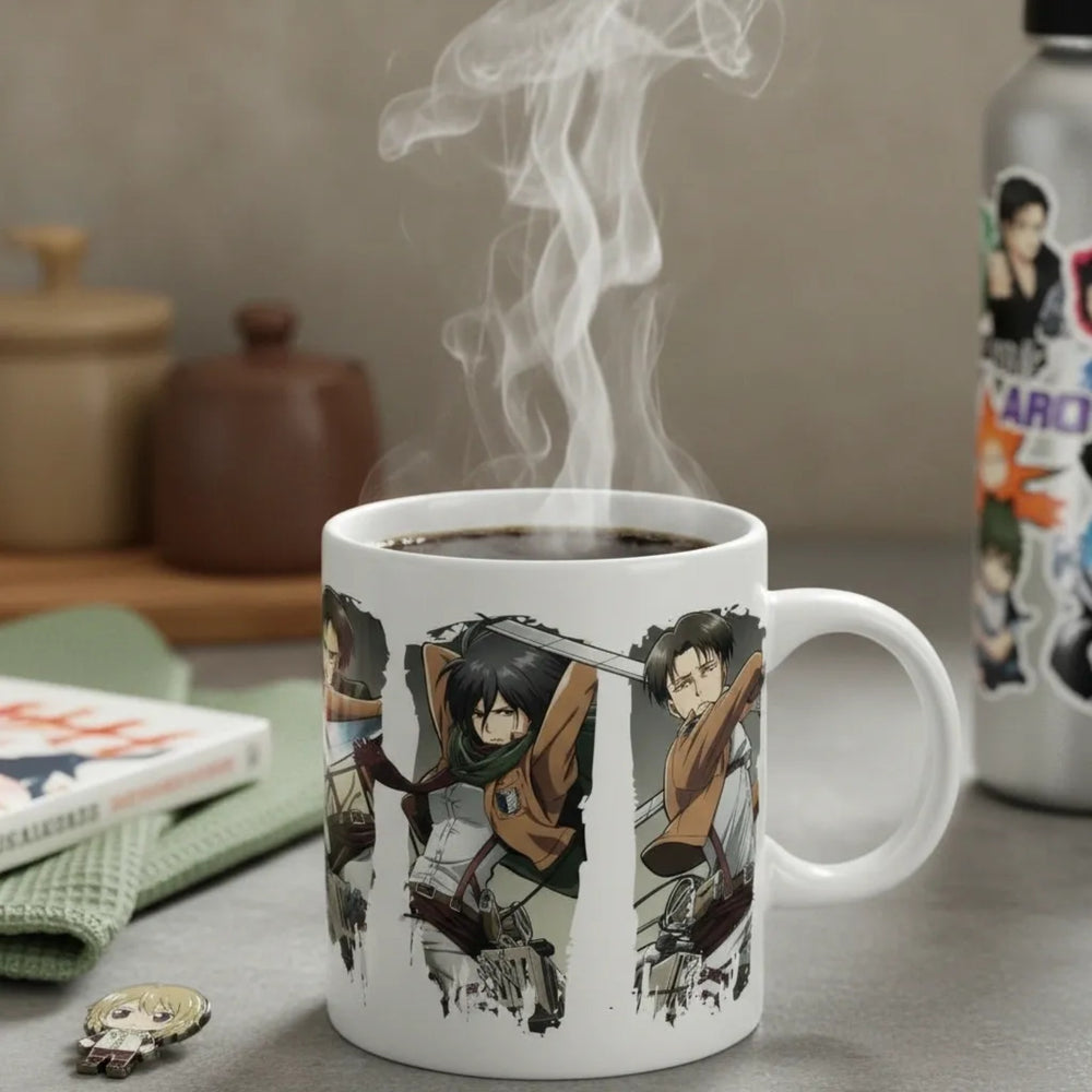ABYstyle Attack On Titan Character Montage 320ml Ceramic Mug