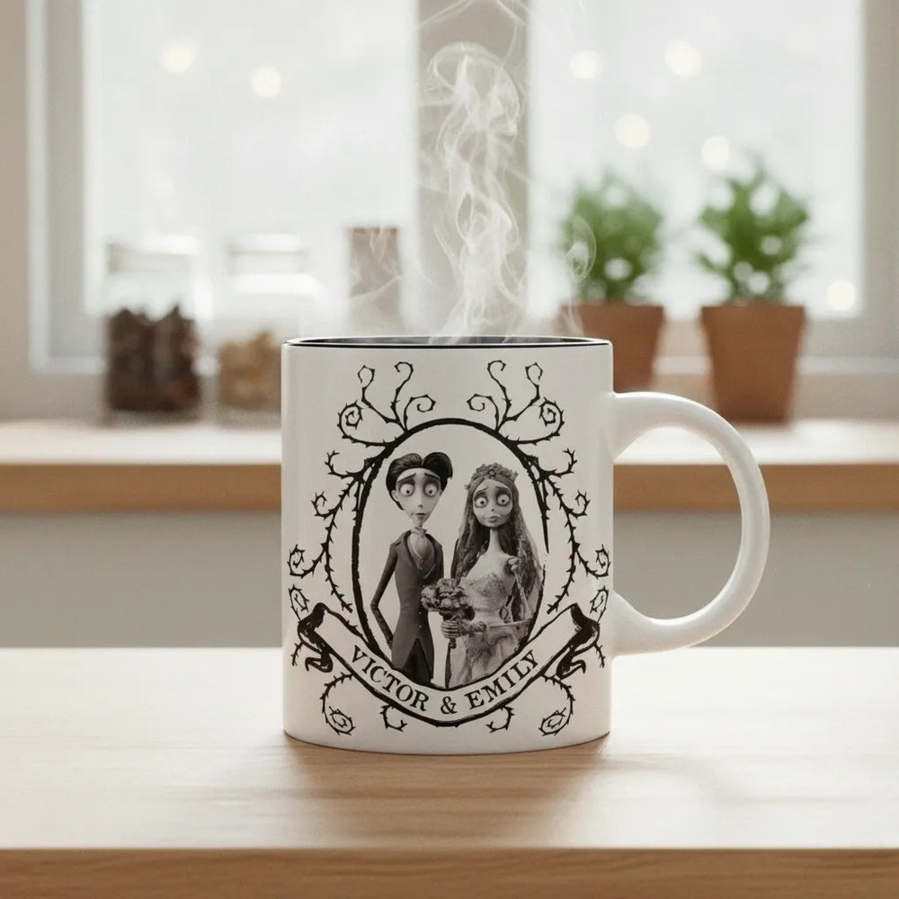 ABYstyle Corpse Bride Victor & Emily 320ml Ceramic Mug