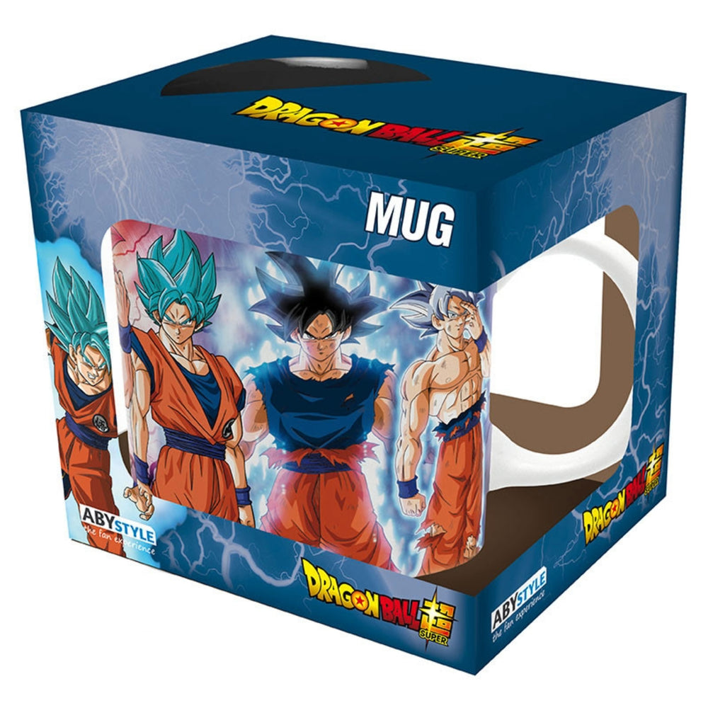 ABYstyle Dragon Ball Goku Transformations 320ml Ceramic Mug