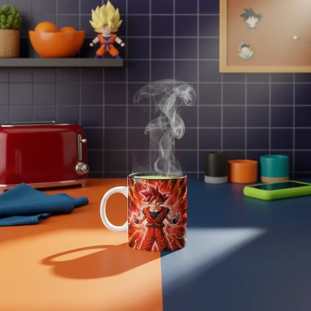 ABYstyle Dragon Ball Goku Transformations 320ml Ceramic Mug