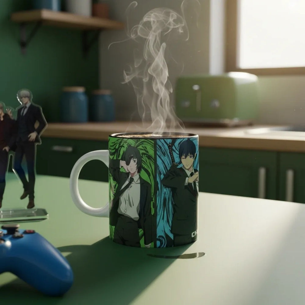 ABYstyle Chainsaw Man Devil Hunters 320ml Ceramic Mug