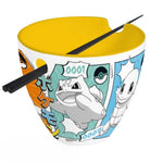 ABYstyle Pokémon Starters Manga Ramen Bowl With Chopsticks