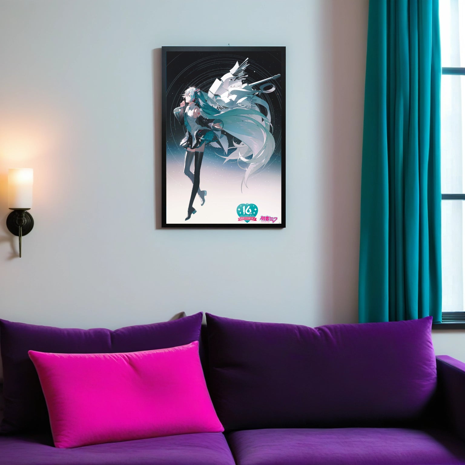 Hatsune Miku Happy 16th Birthday 61 x 91.5cm (24 x 36