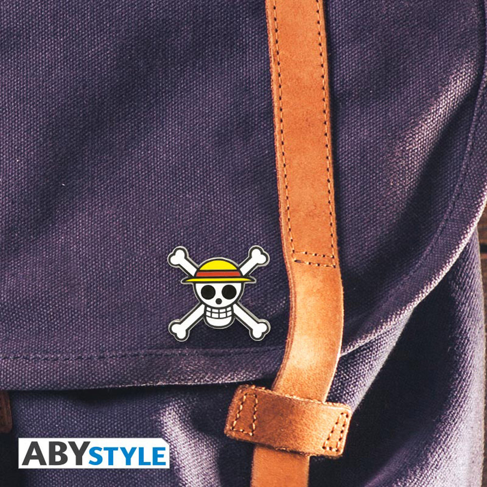 One Piece Skull Pin Badge