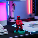 Cable Guys Holdems Squid Game Triangle Guard Mini Phone Stand and Device Holder