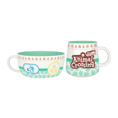 ABYstyle Animal Crossing Characters Mug & Bowl Breakfast Set