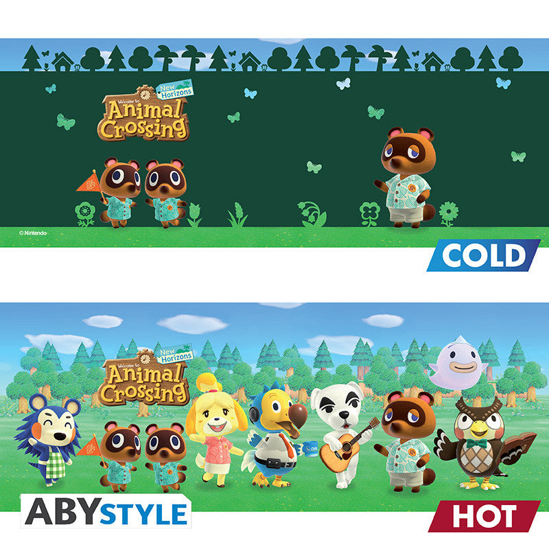 ANIMAL CROSSING Island Welcome 460ml Heat Change Mug