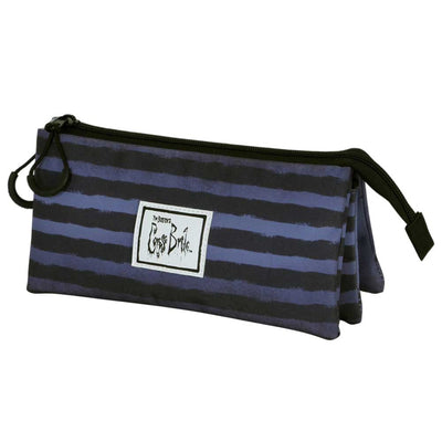 Karactermania Corpse Bride Emily Triple Pencil Case - Blue