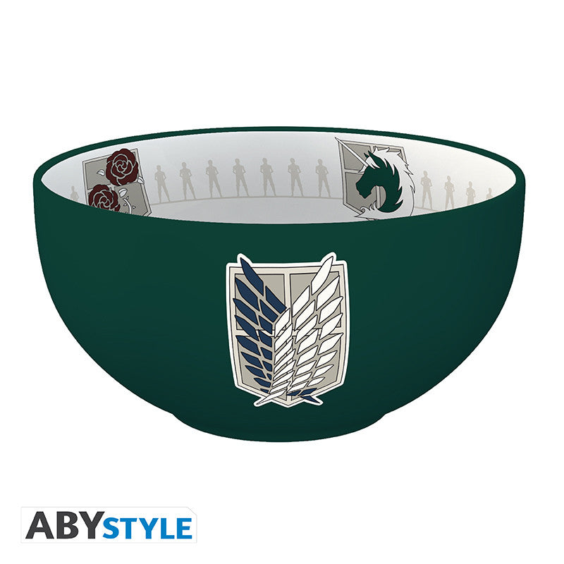 ATTACK ON TITAN Emblems S3 600ml Ceramic Bowl 