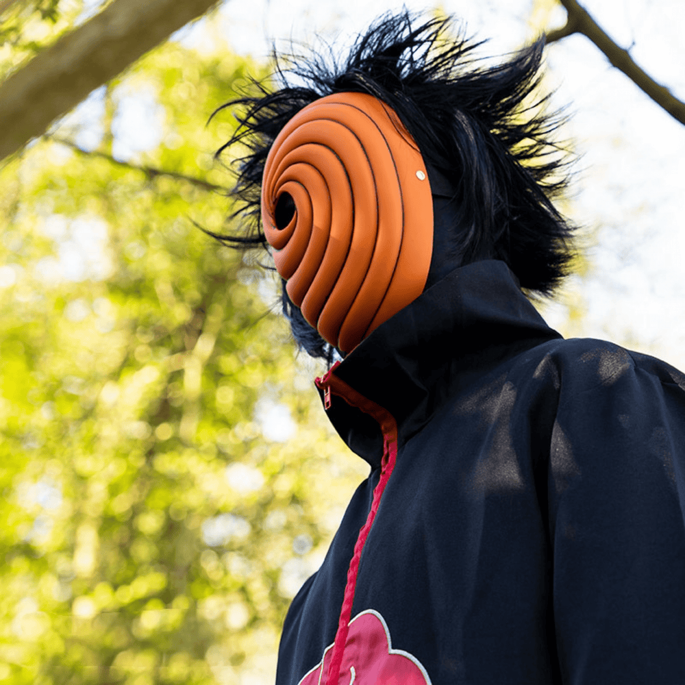 Tobi First Mask Naruto Obito Uchiha Tobi Replica Cosplay Vinyl Mask | ABYstyle – GB ...