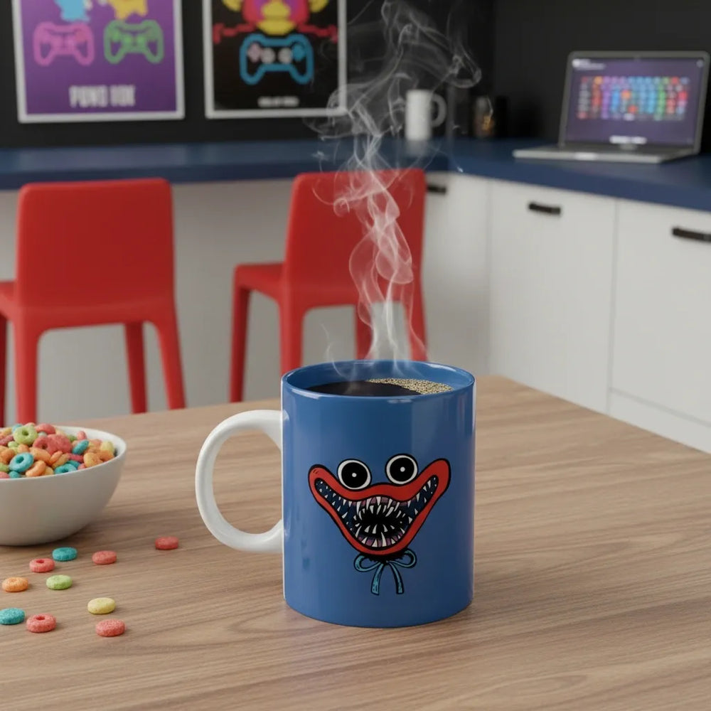 POPPY PLAYTIME Blue Huggy Wuggy 320ml Ceramic Mug