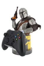 Cable Guys Originals Star Wars The Mandalorian Bounty Hunter Controller and Phone Stand