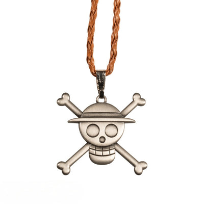 One Piece Skull 3D Pendant Necklace