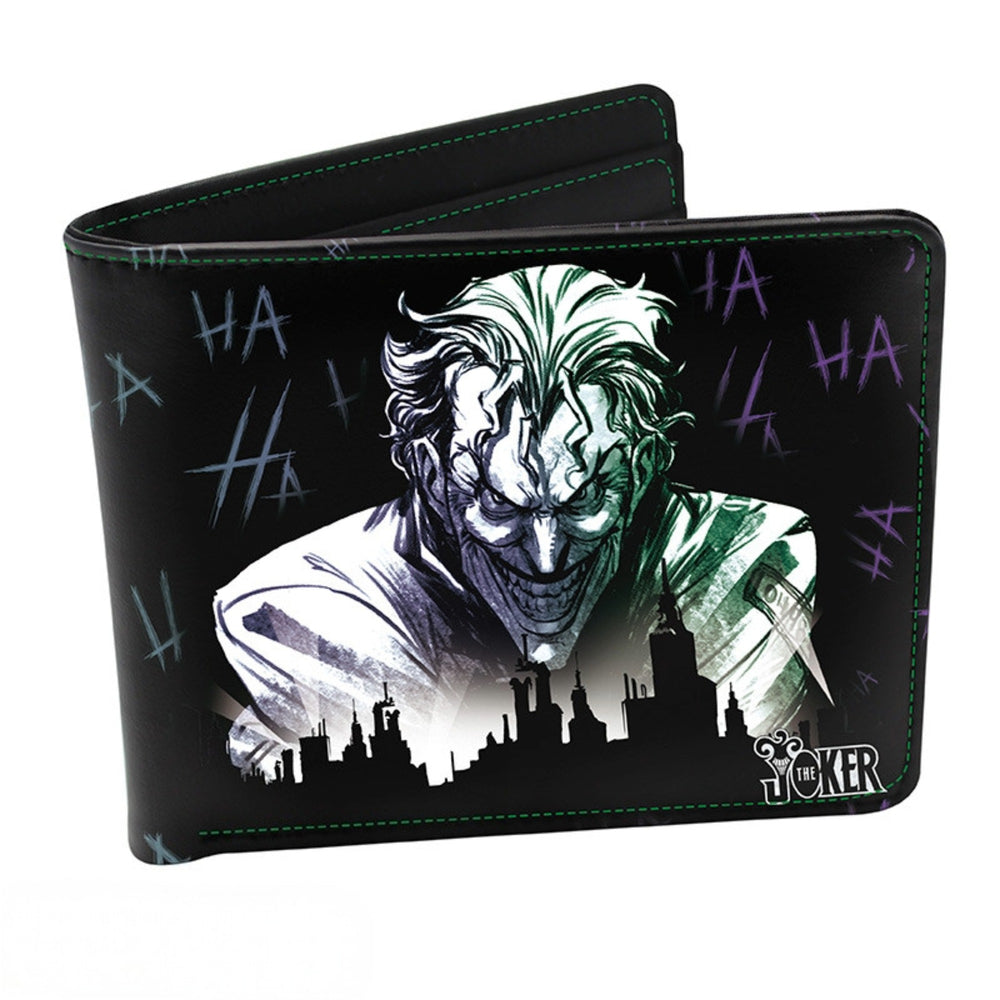 DC Comics Batman Laughing Joker Vinyl Wallet