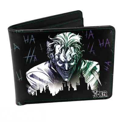DC Comics Batman Laughing Joker Vinyl Wallet