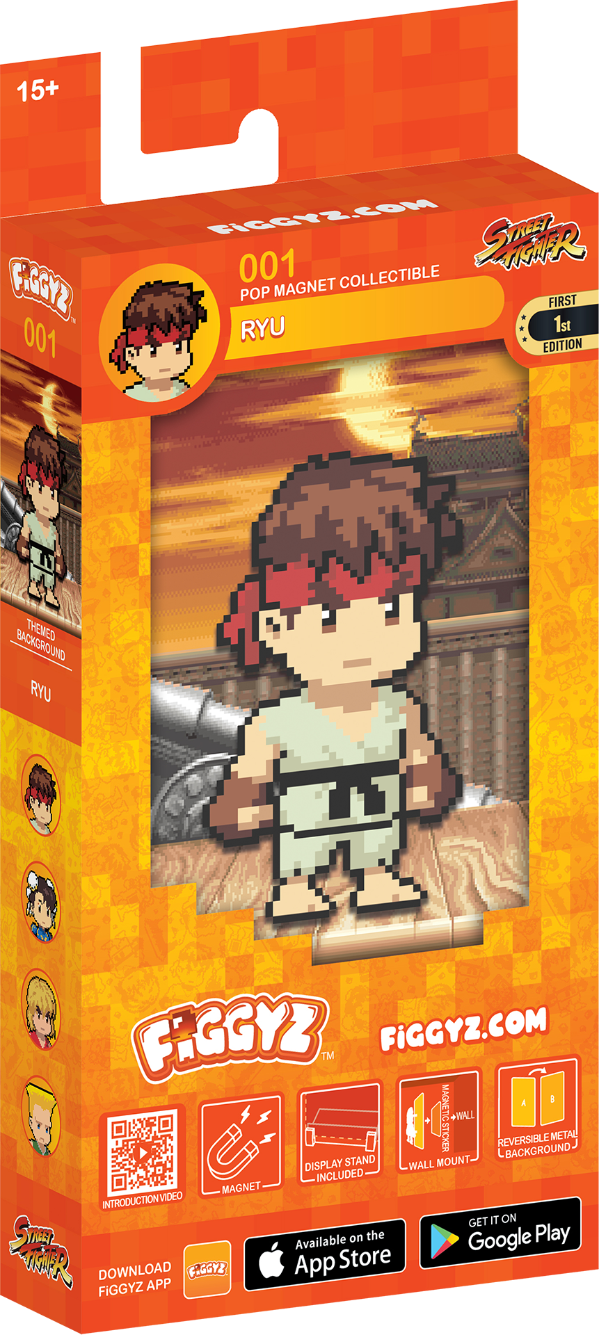 FIGGYZ Street Fighter Ryu 11cm Collectible Pop Magnet