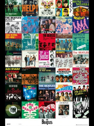 Erik The Beatles Singles 61 x 91.5cm Maxi Poster