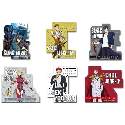 Solo Leveling Hunters Group Die-Cut Sticker Set