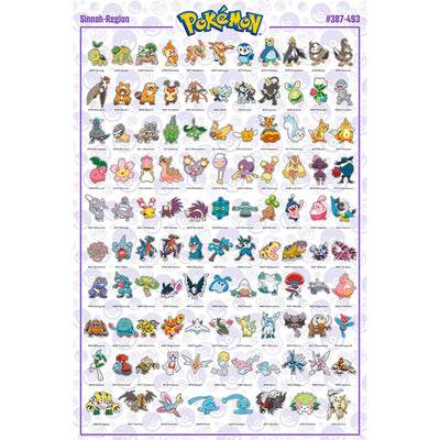 GB eye Pok�mon Sinnoh 61 x 91.5cm Maxi Poster