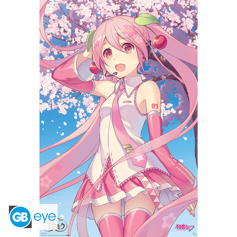 Hatsune Miku Cherry Blossom 61 x 91.5cm Maxi Poster