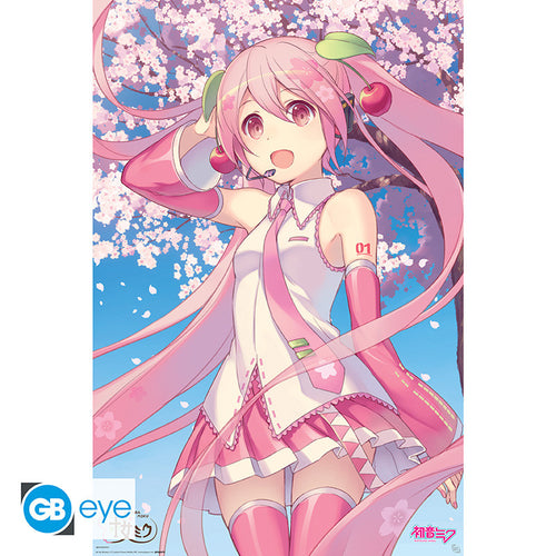 Hatsune Miku Cherry Blossom 61 x 91.5cm Maxi Poster