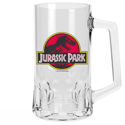 Jurassic Park  Logo 500ml Glass Tankard