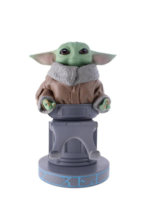 Cable Guys R.E.S.T Star Wars The Mandalorian Grogu Seeing Stone Pose Collectible Figure Device Holder