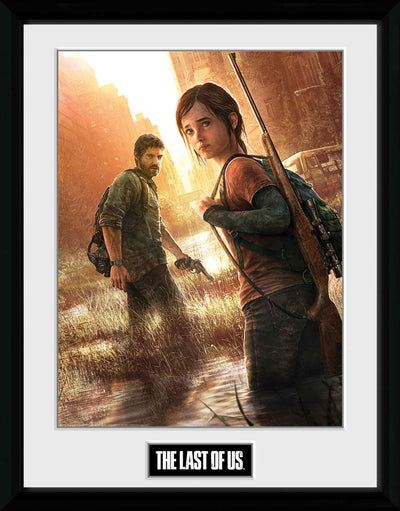 GB eye The Last Of Us Key Art 30 x 40cm Framed Collector Print