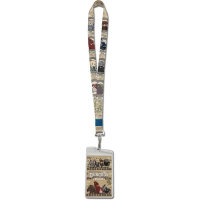 Delicious in Dungeon Main Group & Moster Bricks Lanyard