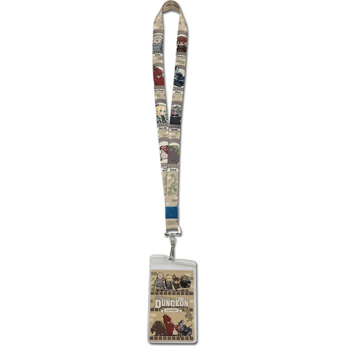 Delicious in Dungeon Main Group & Moster Bricks Lanyard