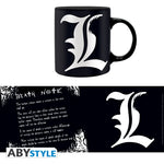 ABYstyle Death Note L & Rules Mug
