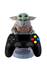 Cable Guys R.E.S.T Star Wars The Mandalorian Grogu Seeing Stone Pose Collectible Figure Device Holder