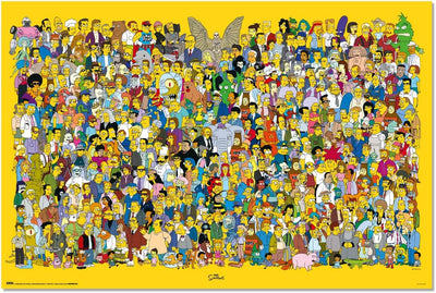 Erik The Simpsons Cast 61 x 91.5cm Maxi Poster