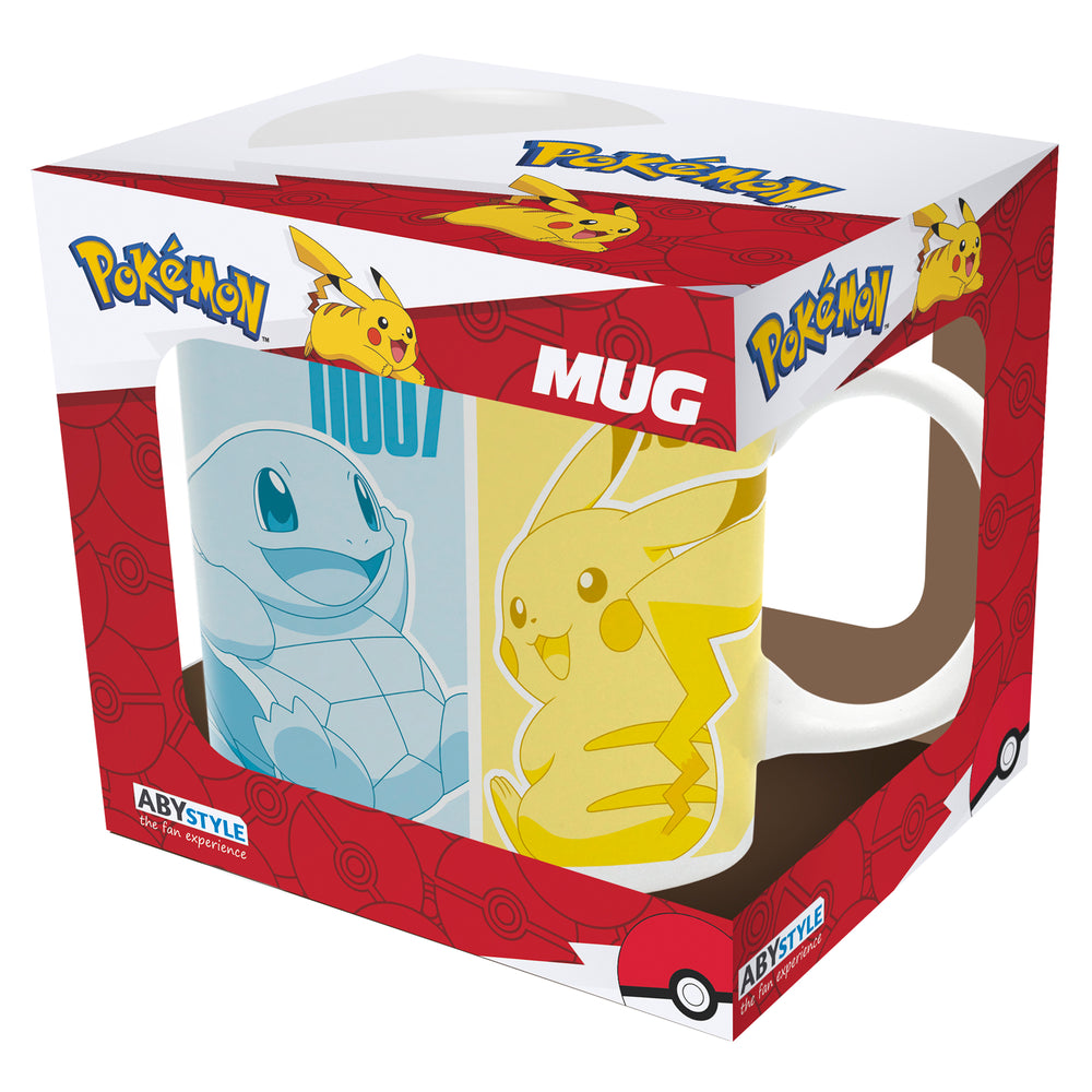 Pokémon Pikachu & Kanto Starters Mug