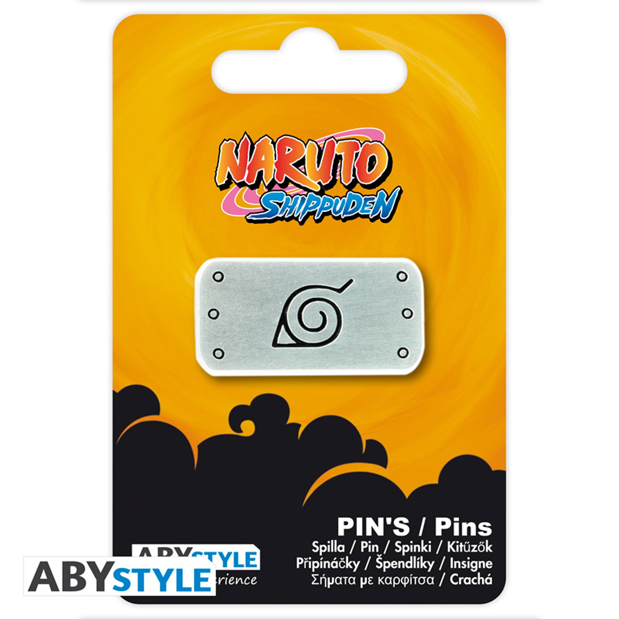 KONOHA VINTAGE Naruto Konoha Symbol Pin Badge | ABYstyle – GB Posters & Merch
