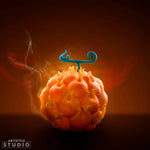 ABYstyle One Piece Flame-Flame Fruit Replica