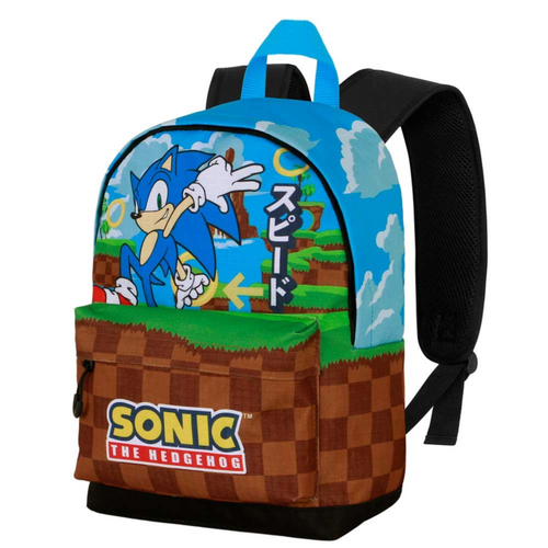 Karactermania Sonic the Hedgehog Green Hill HS Backpack - Blue/Brown