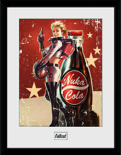 GB eye Fallout Nuka Cola  30 x 40cm Framed Collector Print