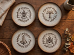 The Lord of the Rings Symbols Deluxe Plate Set