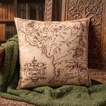 The Lord of the Rings Cozy  Pillow – Middle Earth Map
