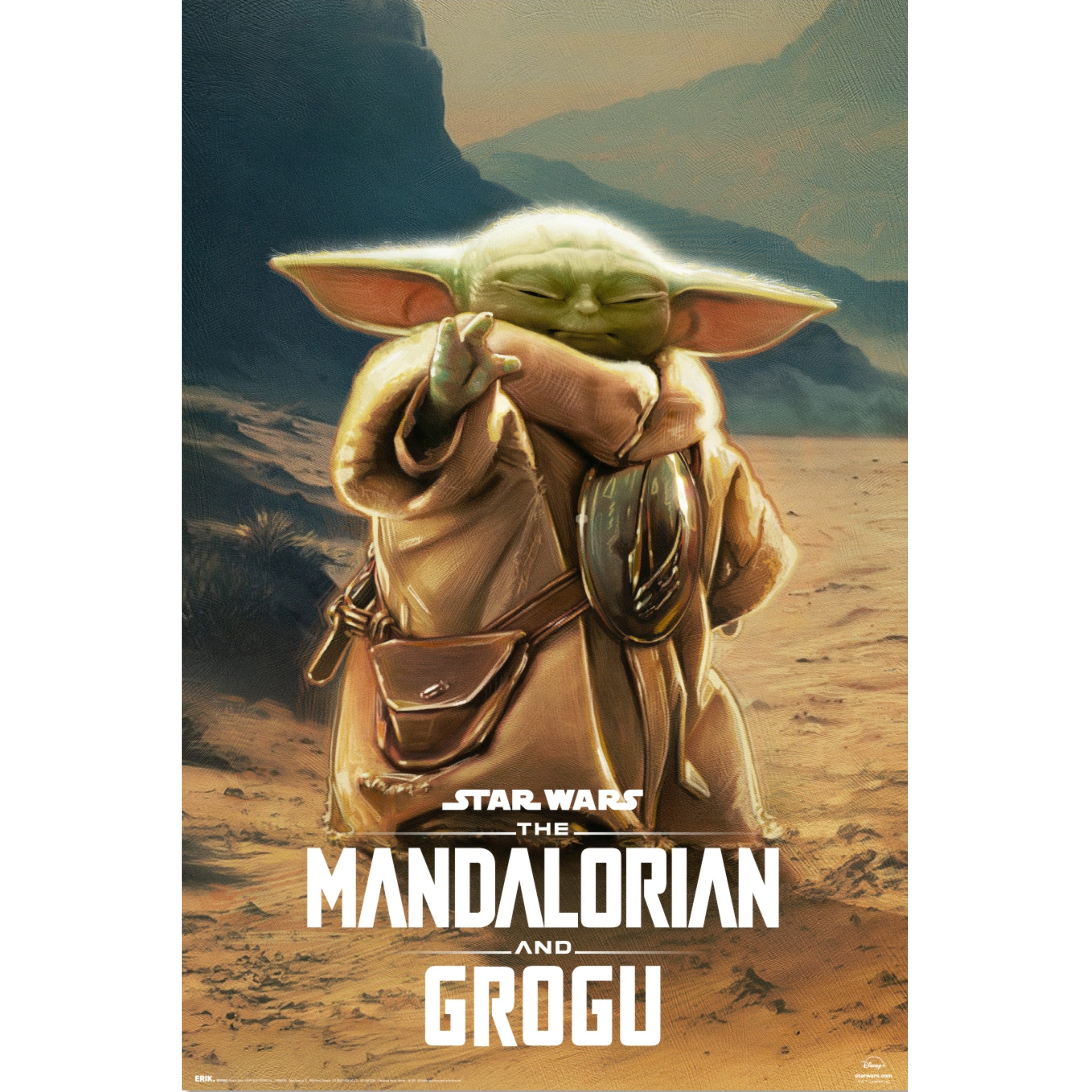 Star Wars The Mandalorian & Grogu 61 x 91.5cm (24 x 36 inches