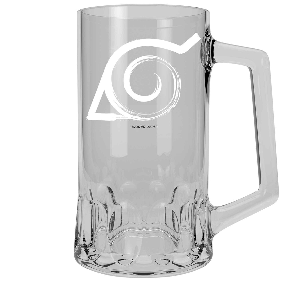 Naruto Konoha 500ml Glass Tankard