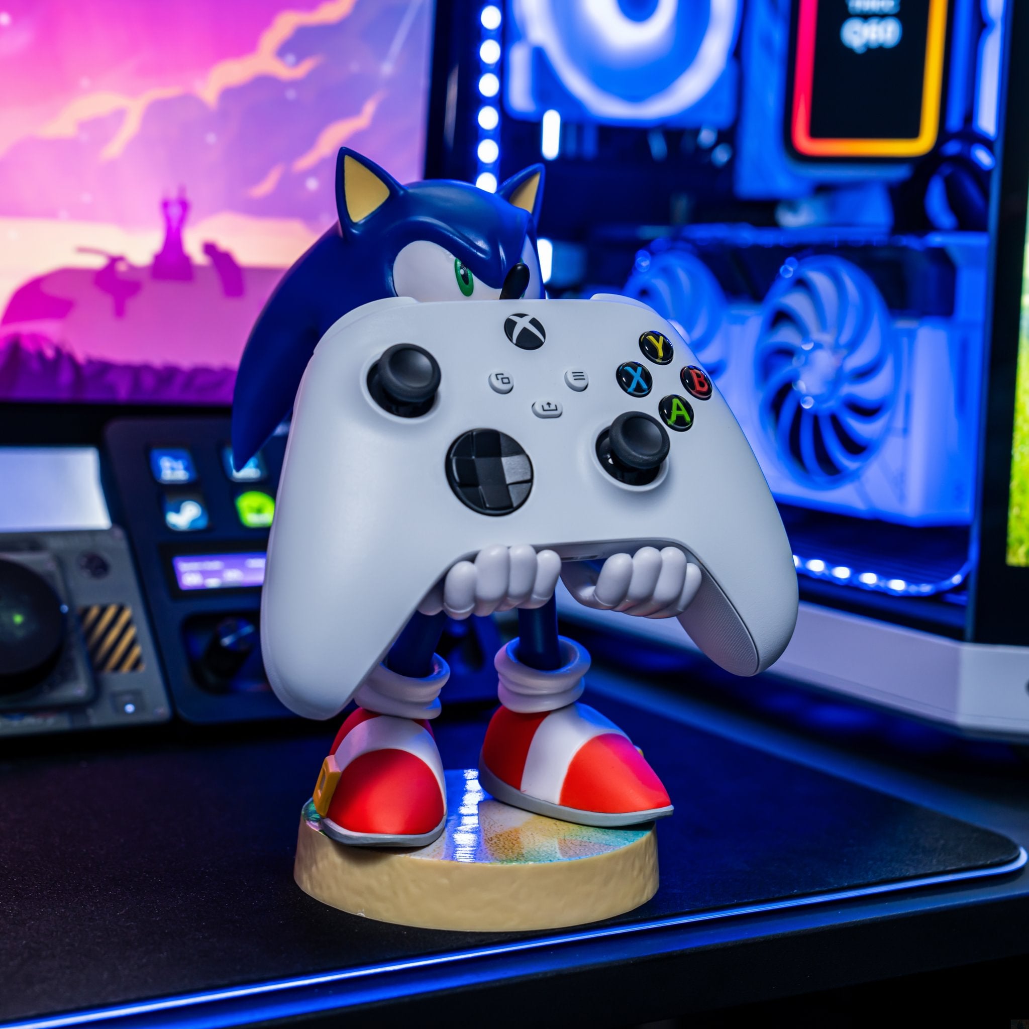 Sonic The Hedgehog Modern Sonic Controller and Phone Stand |Cable