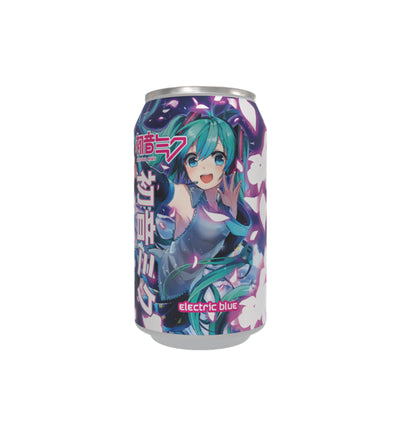 Hatsune Miku Electric Blue - Blueberry Flavour Soda