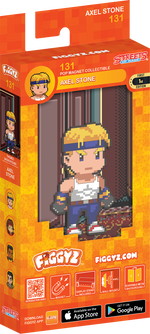 FiGGYZ Streets of Rage Axel Stone 11cm Collectible Pop Magnet